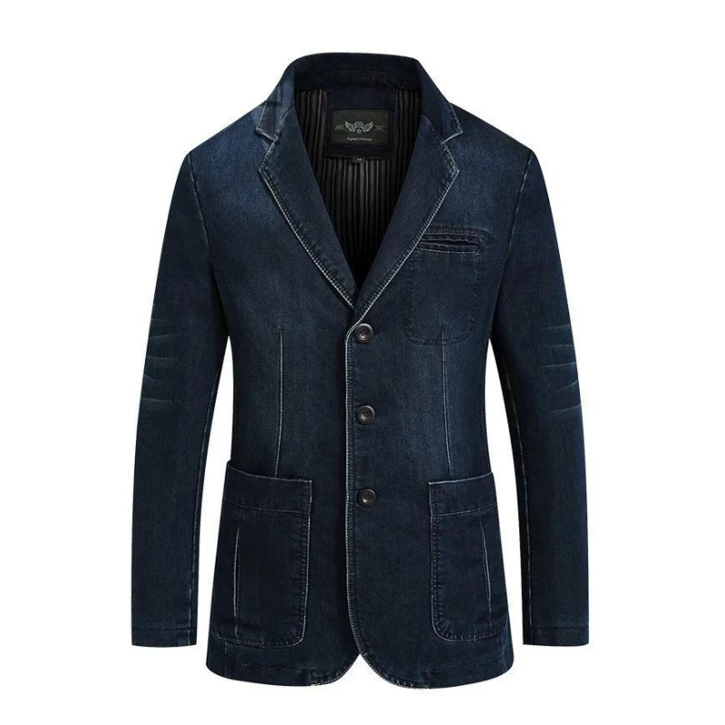 Blazer-Jacke aus Denim - Eves