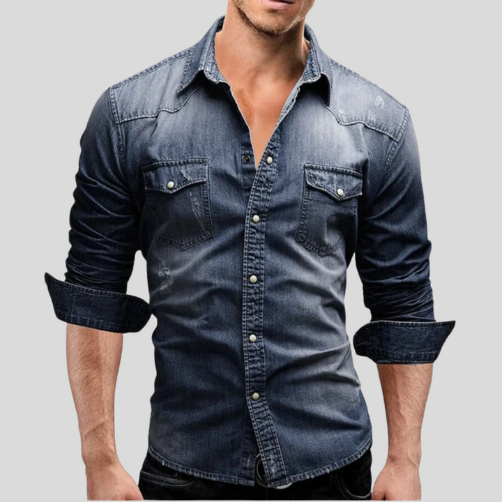 Modernes Denim-Hemd - Lex