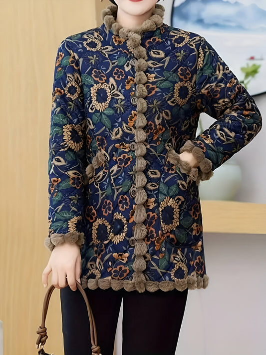 Harika | Elegante Floral Print Jacke