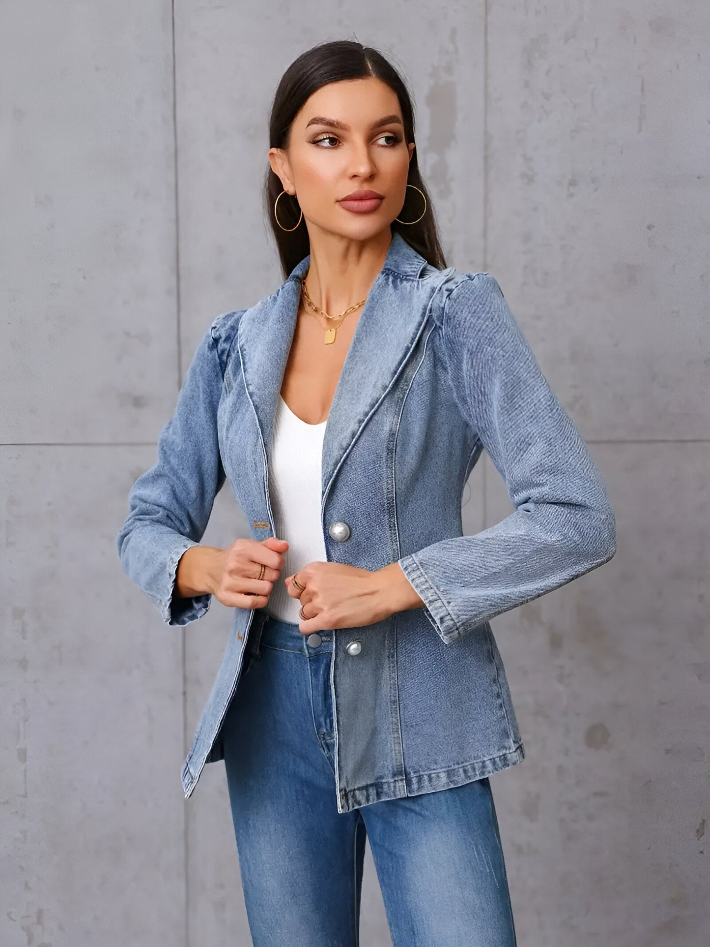 Dorit | Elegante Damen-Jeansjacke