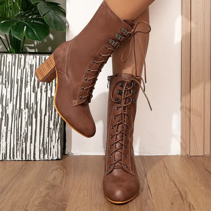 Indi | Schicke Vintage-inspirierte Damen-Stiefeletten