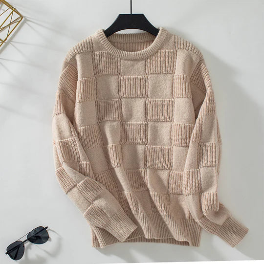 Zyla Rose - Damen-Strickpullover