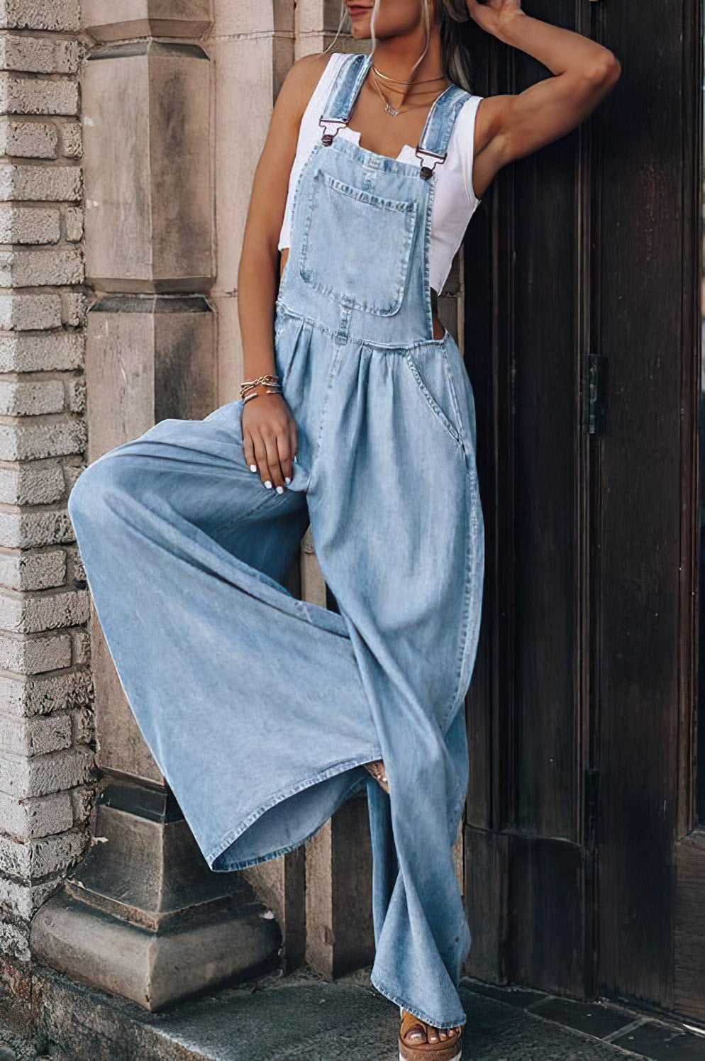 Solenn - Denim-Jumpsuit