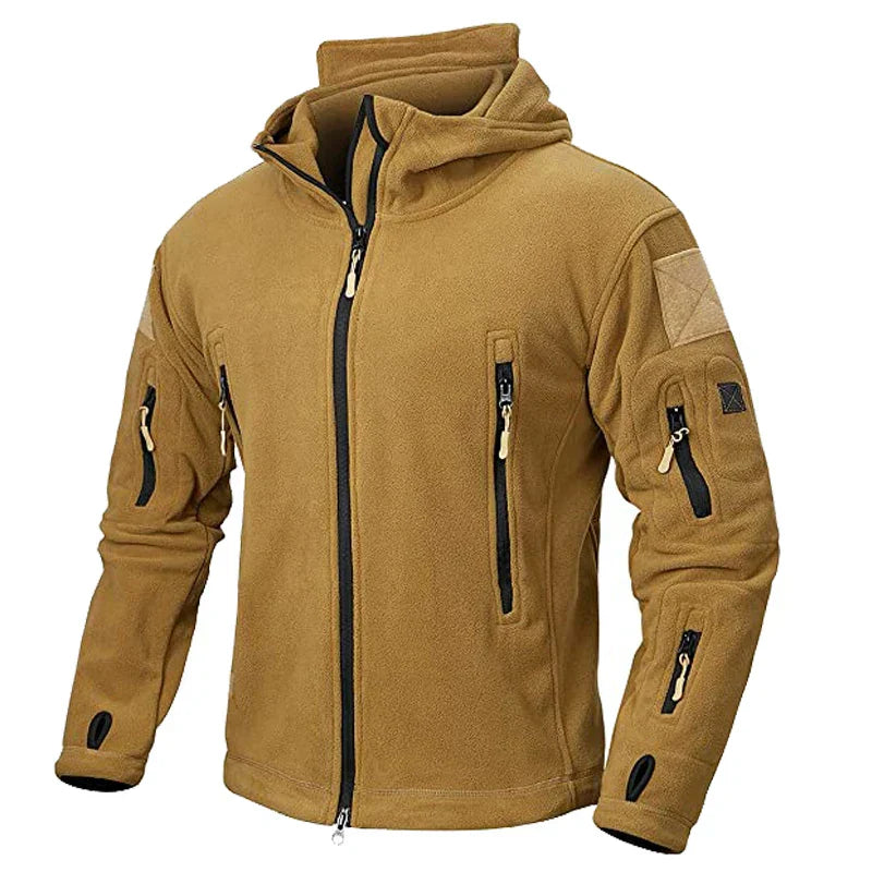 Klaus | Tactical Fleece Kapuzenjacke