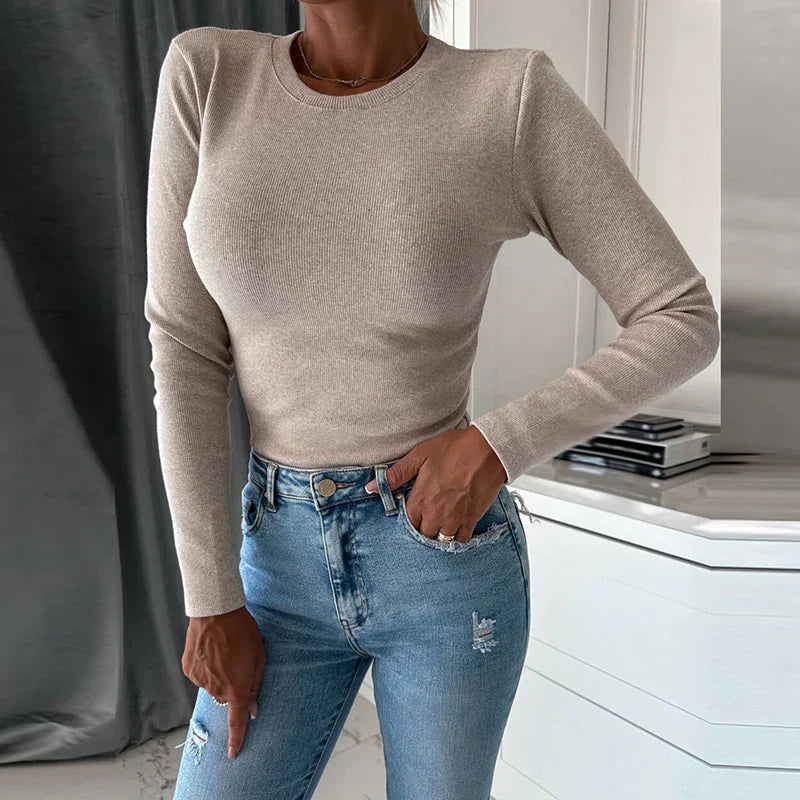 Amelia - Sexy Pullover mit langen Ärmeln