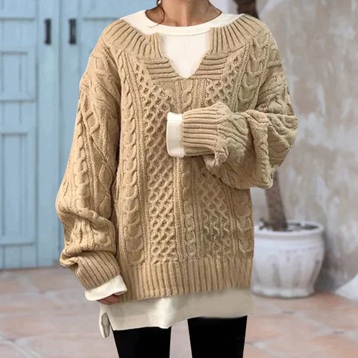 Signe - Eleganter Strickpullover