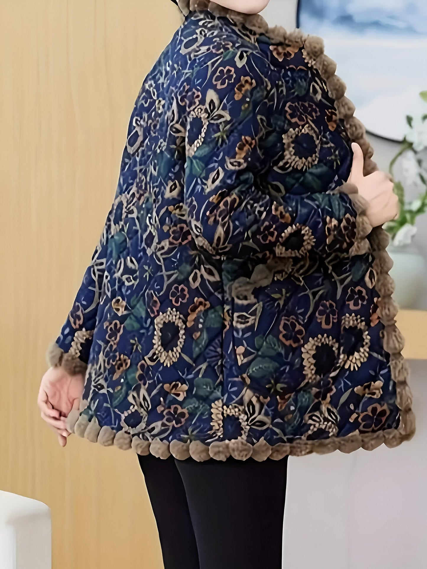 Harika | Elegante Floral Print Jacke