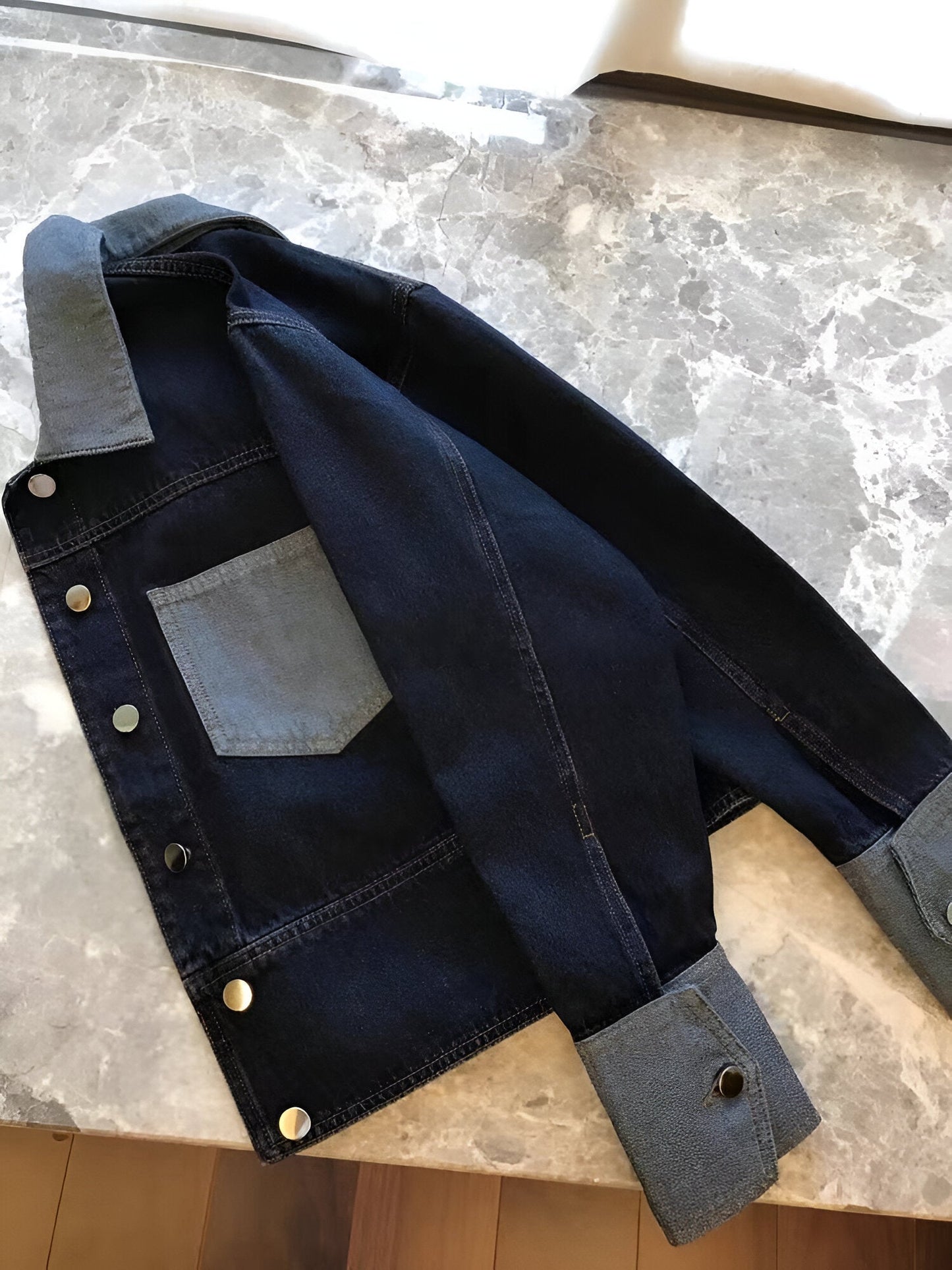 Ingrida | Trendige Retro-Denimjacke