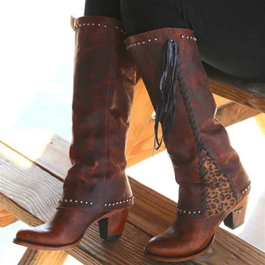 Adeline - Stiefel mit runder Spitze