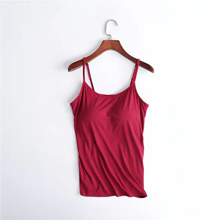 Lillian - Elegantes Top mit integriertem BH