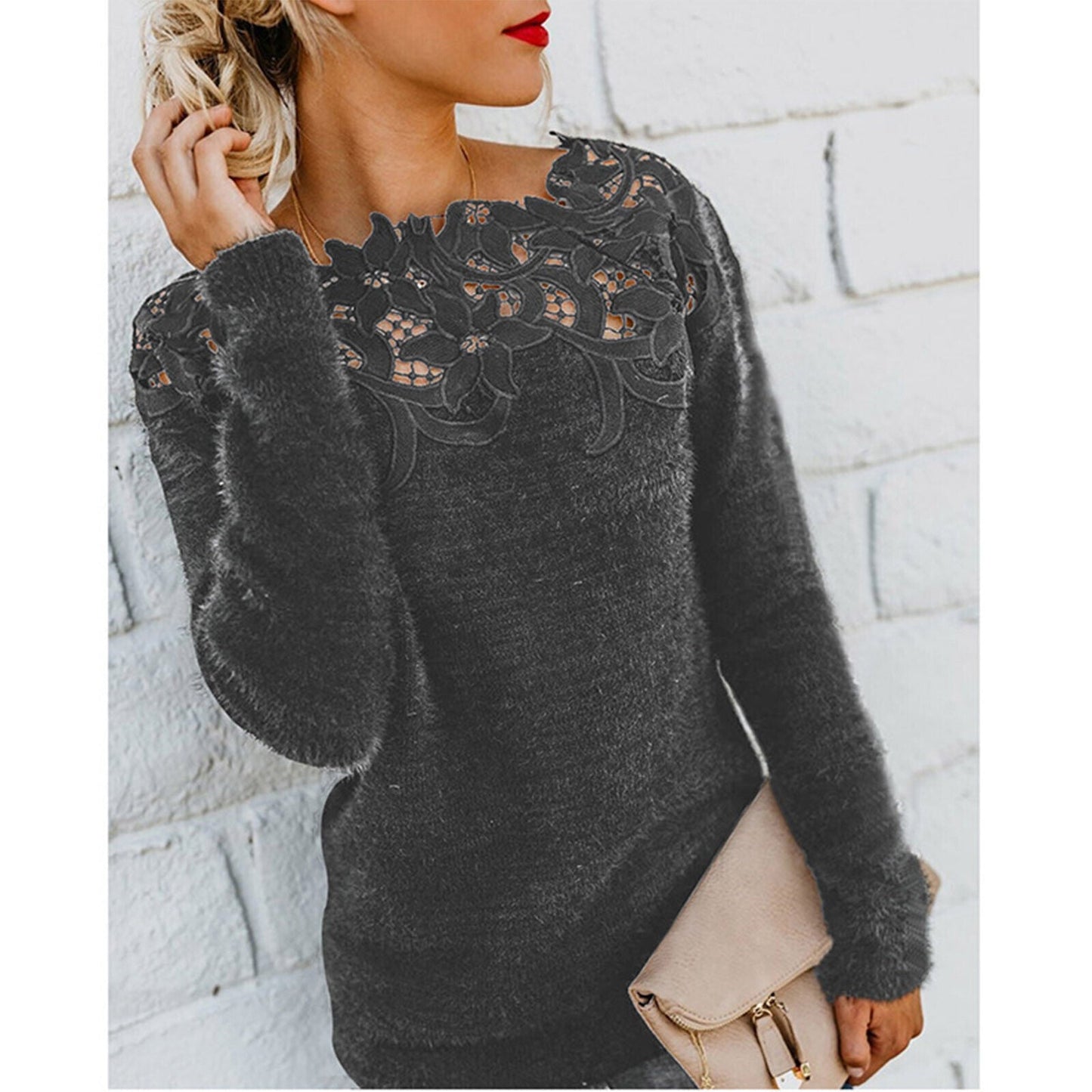 Effie - Pullover mit Blumendruck