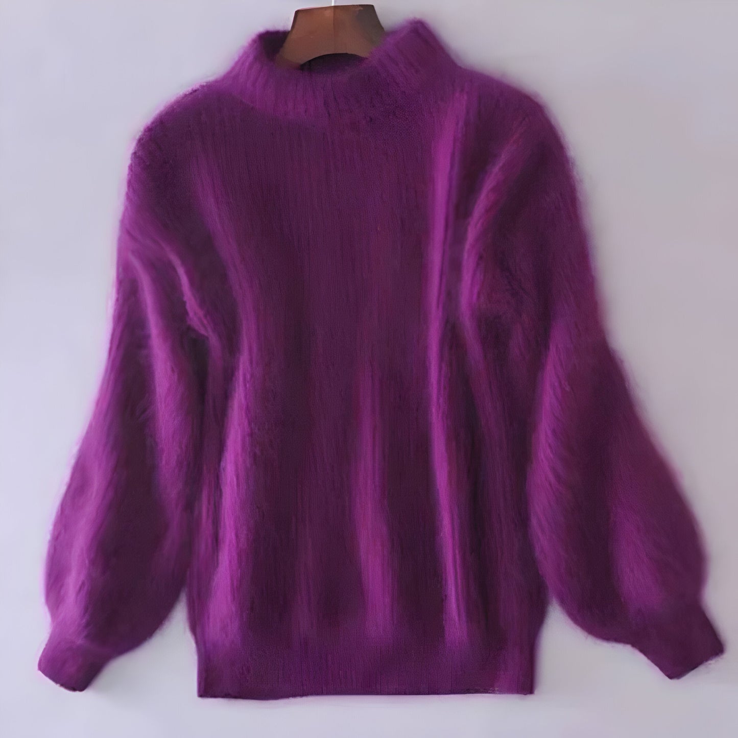 Selric | Flauschiger Strick-Rollkragenpullover