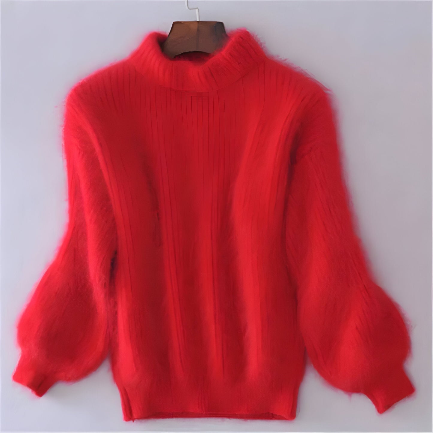 Selric | Flauschiger Strick-Rollkragenpullover