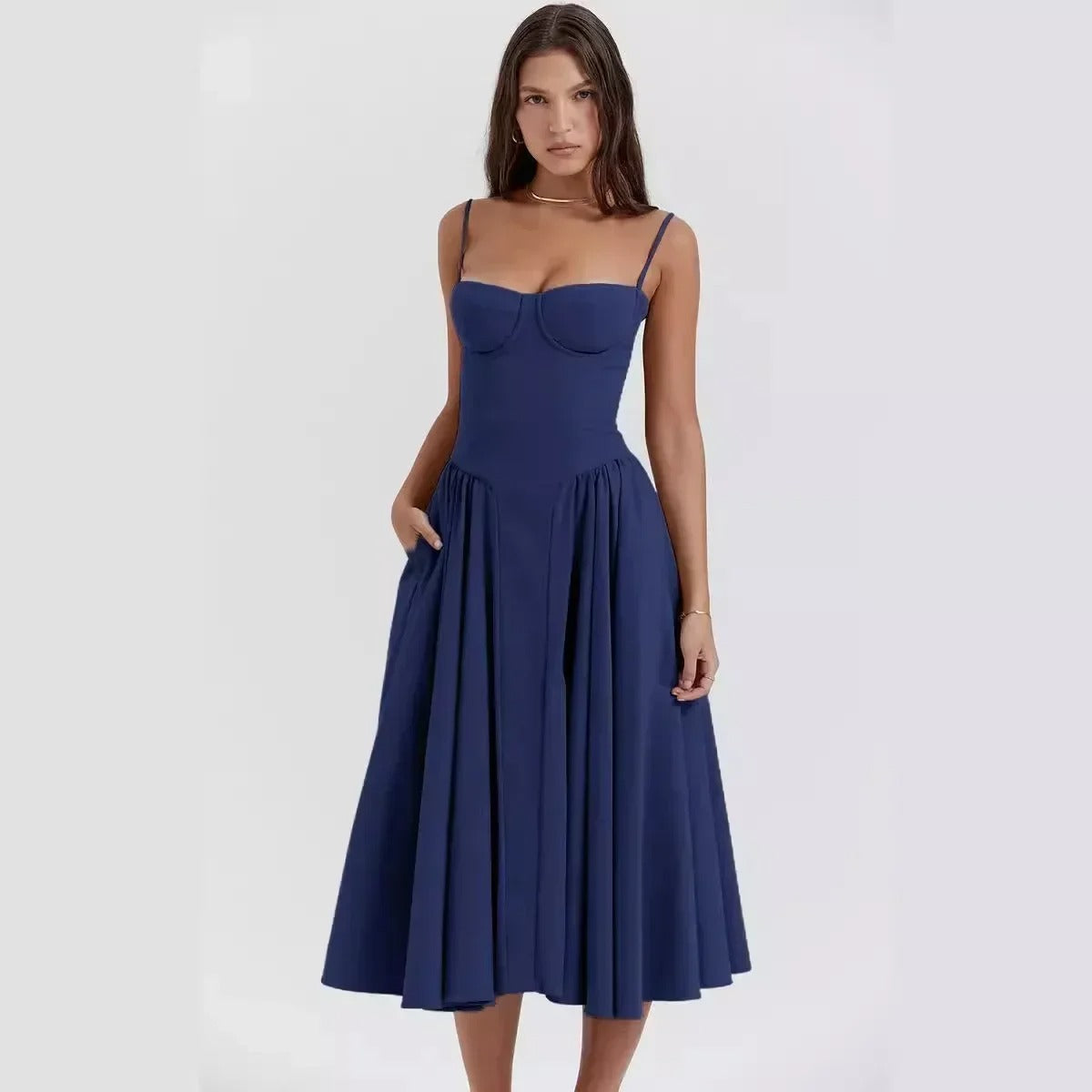 Florence - Elegantes ärmelloses Kleid