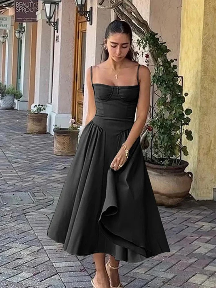 Florence - Elegantes ärmelloses Kleid